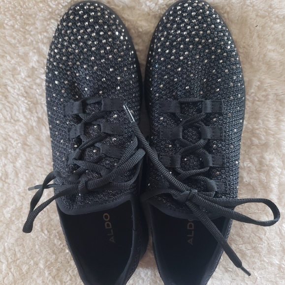 ALDO black with rhineatones - Picture 5 of 6